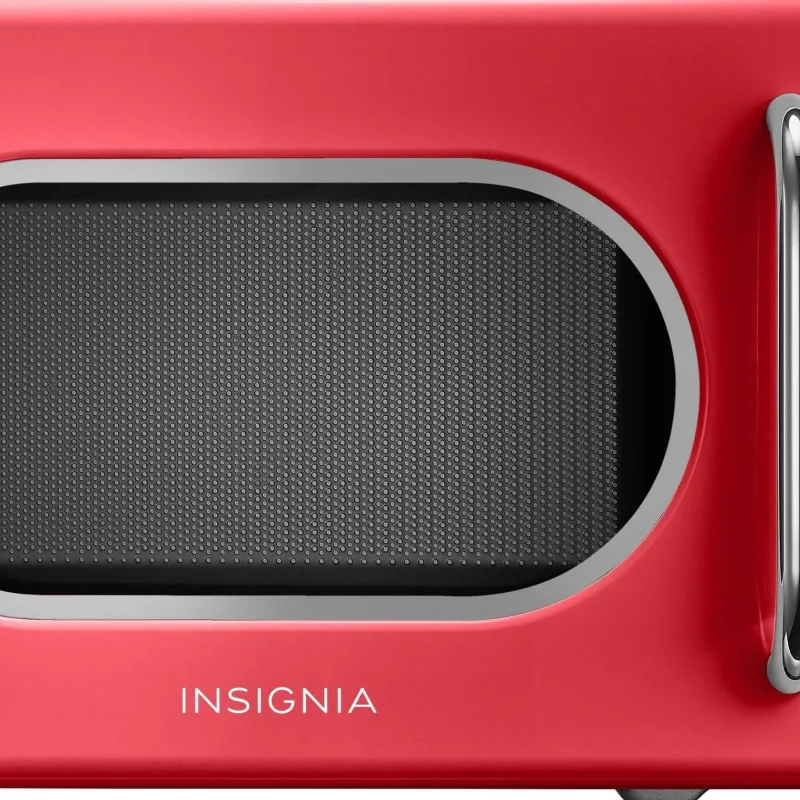Insignia 0.7 Cu. Ft. Compact Microwave, Cherry Red - NS-MWR07R2