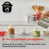 Instant Pot Instant Magic Froth 9-in-1 Electric Milk Steamer And Frother, 17oz Stainless Steel Pitcher