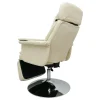 INTBUYING Facial Beauty Spa Salon Chair, White, Pneumatic 440LB Capacity, 360 Degree Rotation - TT-300100
