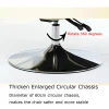 INTBUYING Facial Beauty Spa Salon Chair, White, Pneumatic 440LB Capacity, 360 Degree Rotation - TT-300100