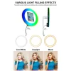 iPad Photo Booth with RGB Ring Light for 10.2in, 10.9in, 11in and 12.9in iPads