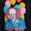 IT Women’s Pennywise Halloween Graphic Print Sweatshirt, Sizes XXS–XXL