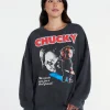 IT Women’s Pennywise Halloween Graphic Print Sweatshirt, Sizes XXS–XXL
