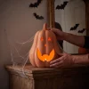 Jack-o'-Lantern Decoration, Terracotta, 13.5", Halloween by Way To Celebrate
