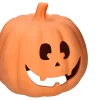 Jack-o'-Lantern Decoration, Terracotta, 9.25", Halloween by Way To Celebrate