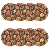 Jack-o'-Lantern Disposable Paper Plates, Multicolor, 8.5", 8 Count, Halloween by Way To Celebrate