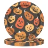 Jack-o'-Lantern Disposable Paper Plates, Multicolor, 8.5", 8 Count, Halloween by Way To Celebrate