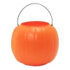 Jack-o'-Lantern Trick-or-Treat Pail, Orange, 8", Halloween by Way To Celebrate