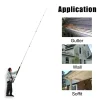 JANZ Telescoping Pressure Washer Wand, 24FT Aluminum With 7 Nozzles And Brush - TW-004