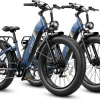 Jasion Electric Bike 1500W, 30+ MPH, 35-80 Miles, 26 in x 4 in Fat Tires - THUNDER