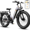 Jasion Electric Bike 1500W, 30+ MPH, 35-80 Miles, 26 in x 4 in Fat Tires - THUNDER