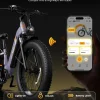 Jasion Electric Bike 1500W, 30+ MPH, 35-80 Miles, 26 in x 4 in Fat Tires - THUNDER