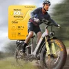 Jasion Electric Bike 1500W, 30+ MPH, 35-80 Miles, 26 in x 4 in Fat Tires - THUNDER