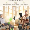 JEEKEE Recumbent Exercise Bike - 8-Level Magnetic Resistance, Black