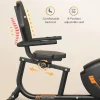 JEEKEE Recumbent Exercise Bike - 8-Level Magnetic Resistance, Black