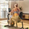 JEEKEE Recumbent Exercise Bike - 8-Level Magnetic Resistance, Black