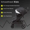Jeep Destination Ultralight Side x Side Double Stroller - 40 lb Per Seat