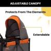 Jeep Sport All-Terrain Stroller Wagon With Canopy And Parent Organizer