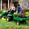 John Deere Ride-On Lawnmower 42 inch 17.5 HP Petrol Hydrostatic Drive - BG21271