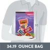 Jolly Rancher, Kit Kat and Reese's Assorted Flavored Snack Size, Halloween Candy Party Pack, 34.19 oz