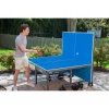 JOOLA Outdoor Table Tennis Table, 9 ft x 5 ft, Aluminum Surface, Foldable - Nova Pro Plus