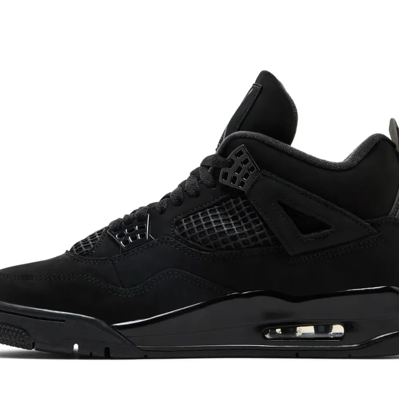 Jordan 4 Retro Black Cat 2025 Black/Black/Light Graphite - FV5029 010
