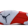 Jordan Brand Air Jordan 5 Retro Red Suede Sneakers