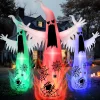 Joyfy 12ft Halloween Ghost Inflatable, Giant Ghosts inflatables with Build-in LEDs Outdoor Decorations, Blow Ups Hallowe