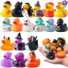 Joyfy 18 PCS Halloween Rubber Ducks for Halloween Goodie Bag Fillers, Trick or Treating Ducky Duck Bulk Toys Party Favor