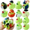 Joyfy 18 PCS Halloween Rubber Ducks for Halloween Goodie Bag Fillers, Trick or Treating Ducky Duck Bulk Toys Party Favor