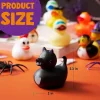 Joyfy 18 PCS Halloween Rubber Ducks for Halloween Goodie Bag Fillers, Trick or Treating Ducky Duck Bulk Toys Party Favor
