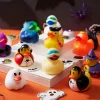 Joyfy 18 PCS Halloween Rubber Ducks for Halloween Goodie Bag Fillers, Trick or Treating Ducky Duck Bulk Toys Party Favor