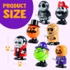 Joyfy 24 Pcs Halloween Wind Up Toys for Kids Gifts, Toys Bulk for Halloween Party Favors, Goody Treat Bag Stuffers Fille