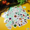 Joyfy 300+ Halloween Temporary Tattoos, Glow in The Dark Tattoos for Kids, Halloween Toys Bulk, Halloween Trick or Treat