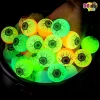Joyfy 36 Pcs Halloween Bouncy Balls, Glow in The Dark Bouncy Balls Halloween Toys for Kids, for Trick or Treaters, Hallo