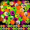 Joyfy 36 Pcs Halloween Bouncy Balls, Glow in The Dark Bouncy Balls Halloween Toys for Kids, for Trick or Treaters, Hallo