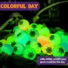 Joyfy 36 Pcs Halloween Bouncy Balls, Glow in The Dark Bouncy Balls Halloween Toys for Kids, for Trick or Treaters, Hallo