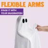 Joyfy 47" Halloween Hanging Light up Ghost Decorations Outdoor