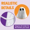 Joyfy 47" Halloween Hanging Light up Ghost Decorations Outdoor