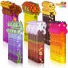 Joyfy 48 Pcs Halloween Pencils Bulk with Eraser for Kids, Colorful Pencils Stationery Pencil Set, Halloween Favors Prize