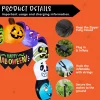 Joyfy 6 ft Halloween Inflatable Archway Decoration with Multi-Characters, Trunk or Treat Car Decorations Kit Archway wit