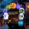 Joyfy 6 ft Halloween Inflatable Archway Decoration with Multi-Characters, Trunk or Treat Car Decorations Kit Archway wit