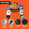 Joyfy 6 ft Halloween Inflatable Archway Decoration with Multi-Characters, Trunk or Treat Car Decorations Kit Archway wit