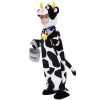 Joyfy Baby Cow Costume with Milking Bucket for Toddler, Kids Halloween Farm Party Dress up Role Playing Cosplay 0-5 Year