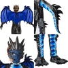 Joyfy Dragon Costume for Kids Boys Dragon Costume with Dragon Wings, Tail and Mask Outfits Set for Toddlers Halloween Dr