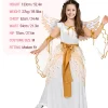 Joyfy Halloween Angel Costume for Girls, Angel Dress for Kids, Guardian Angel Set for Halloween Costumes Themed Party Co