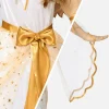 Joyfy Halloween Angel Costume for Girls, Angel Dress for Kids, Guardian Angel Set for Halloween Costumes Themed Party Co