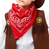 Joyfy Halloween Cowboy Costume for Boys, Kids Cowboy Costume Set, Brown Western Style Cowboy Outfit with Cowboy Hat for
