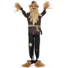 Joyfy Halloween Decorations Outdoor, Sound Activated with LED Eyes & Sound & Motion, Decor for Yard Farm Garden Indoor H
