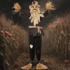Joyfy Halloween Decorations Outdoor, Sound Activated with LED Eyes & Sound & Motion, Decor for Yard Farm Garden Indoor H